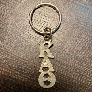 Kappa Alpha Theta key chain